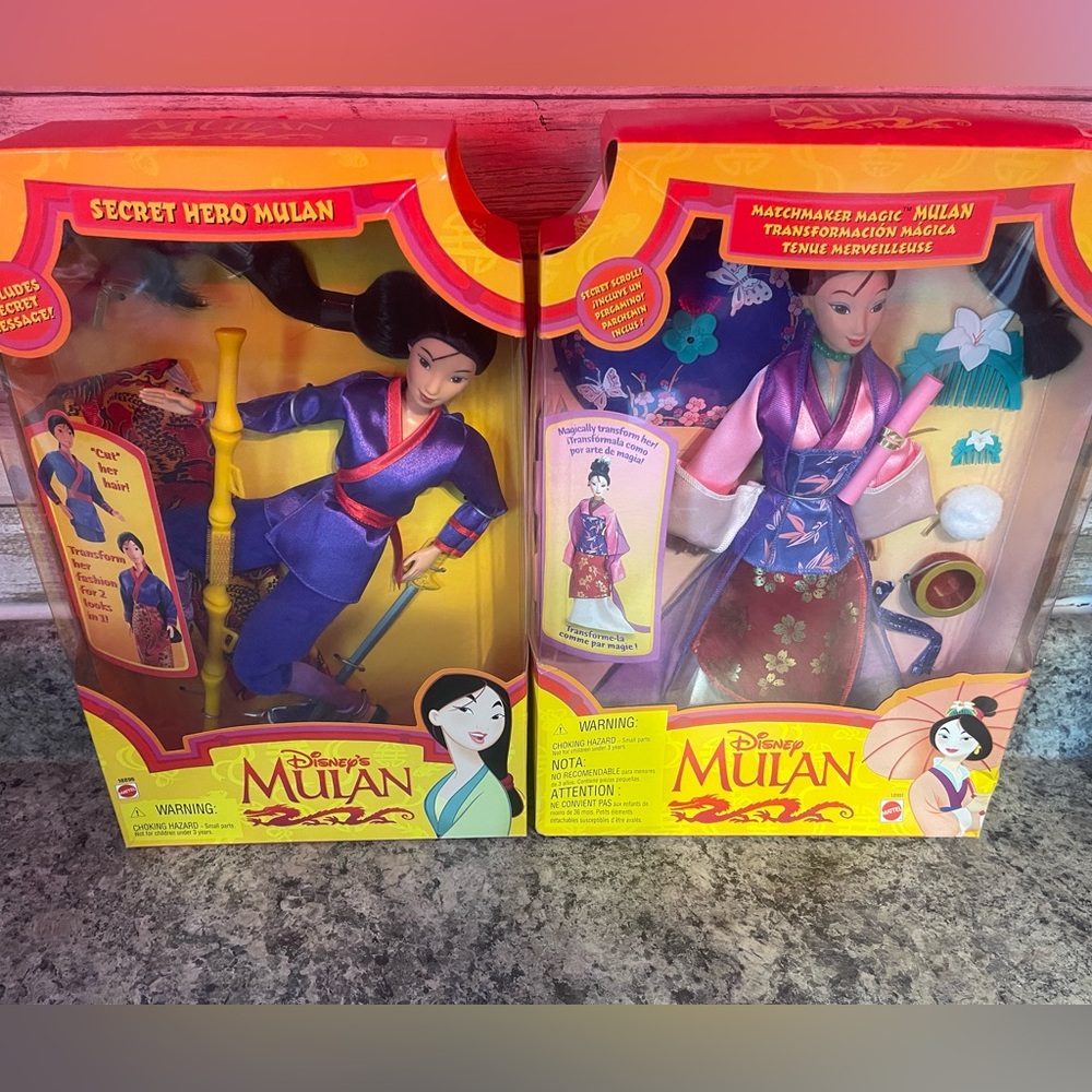 Disney Mulan dolls